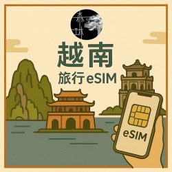 越南eSim 4G旅遊卡